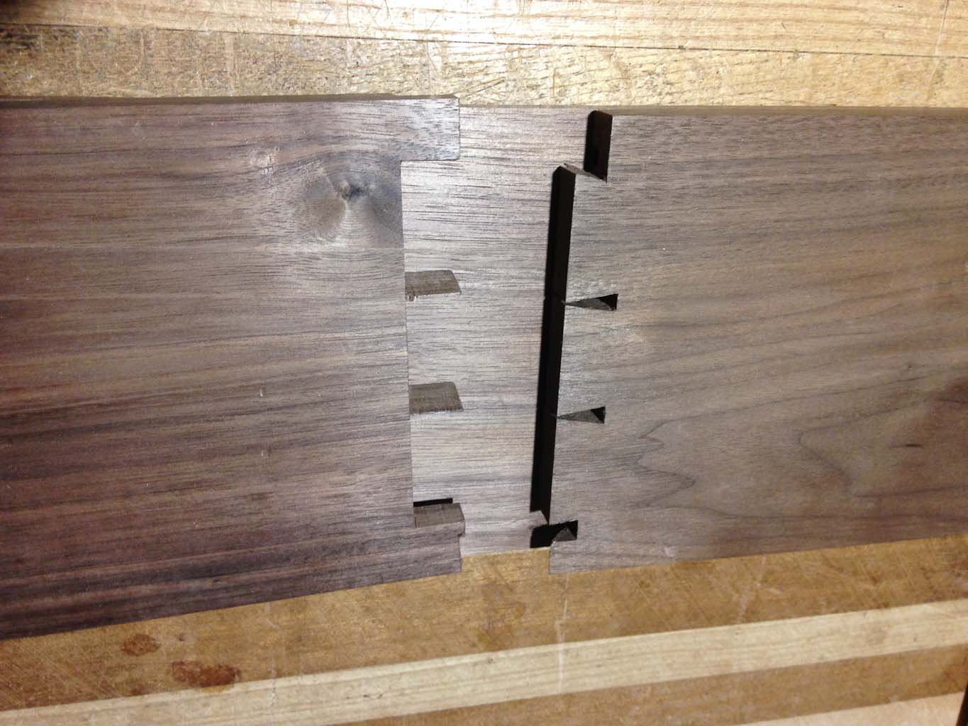 Superfine dovetails