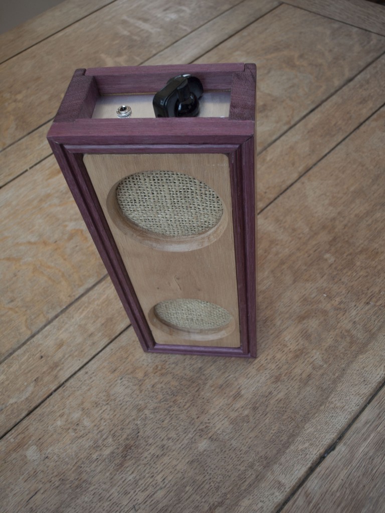 Purpleheart speaker