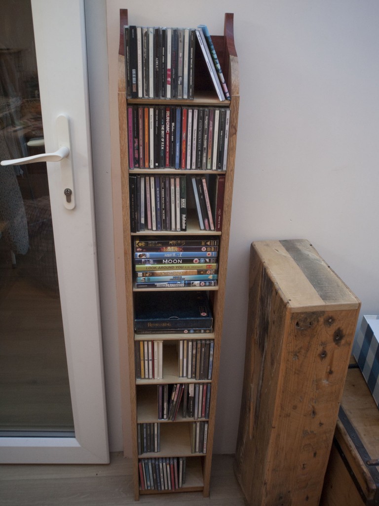 CD/DVD shelf