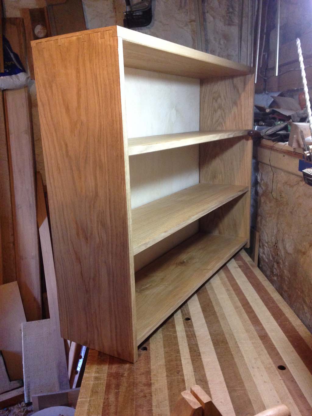 Oak Shelves