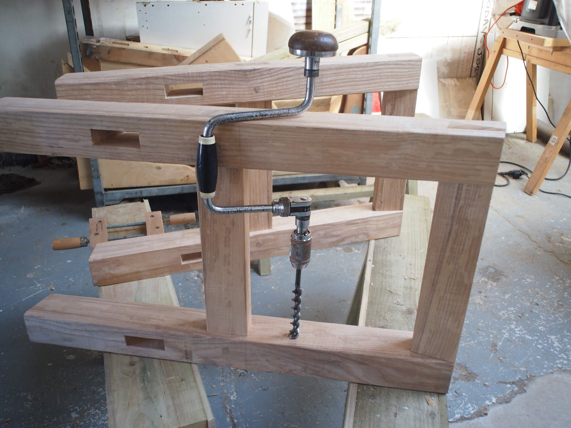 Workbench: Making the legs